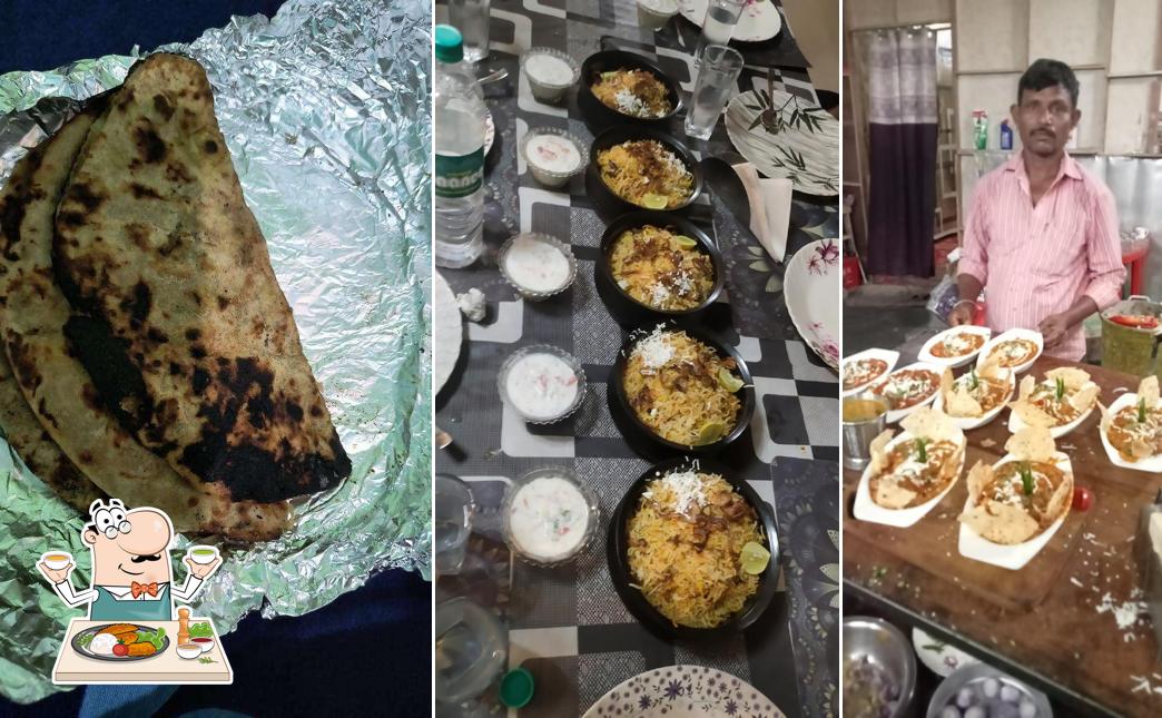 Food at Blue diamond Restaurant