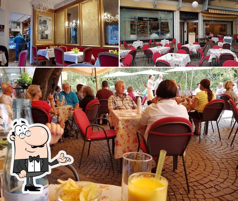 Gli interni di Café Lissi Royal