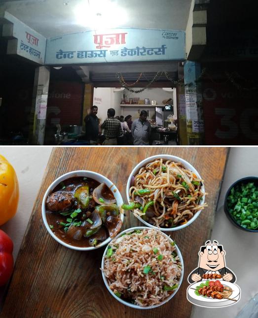 Food at Patel Hotel