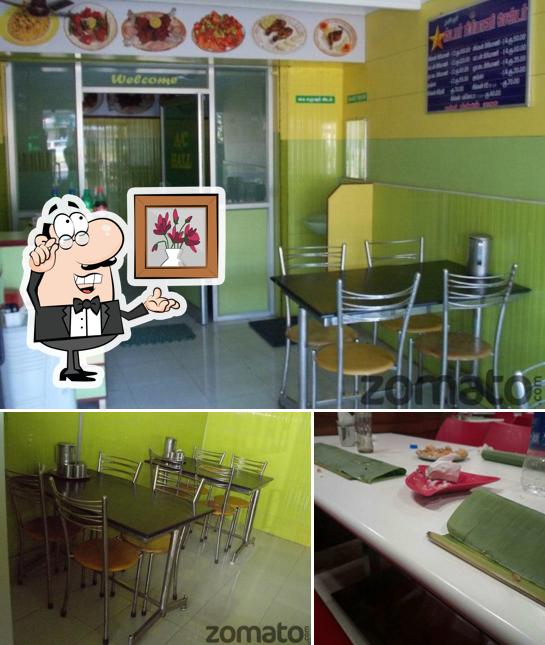 The interior of Star Biriyani Centre