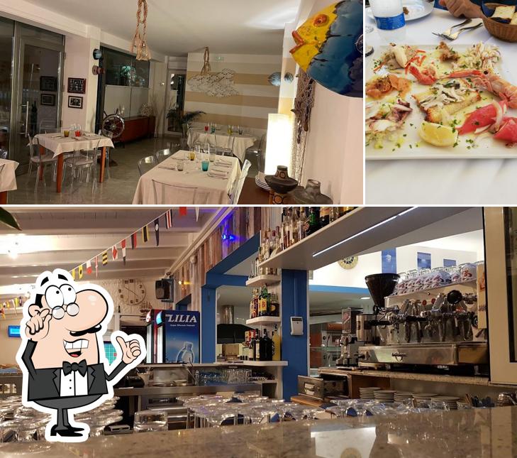 Guarda la foto che presenta la interni e bevanda di Ristorante Il Bucaniere
