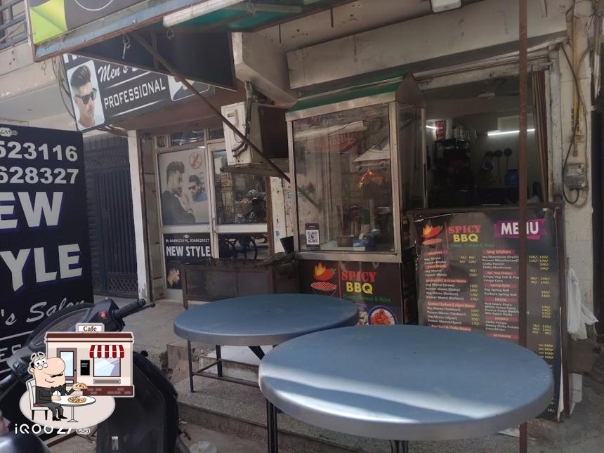 The exterior of SPICY BBQ