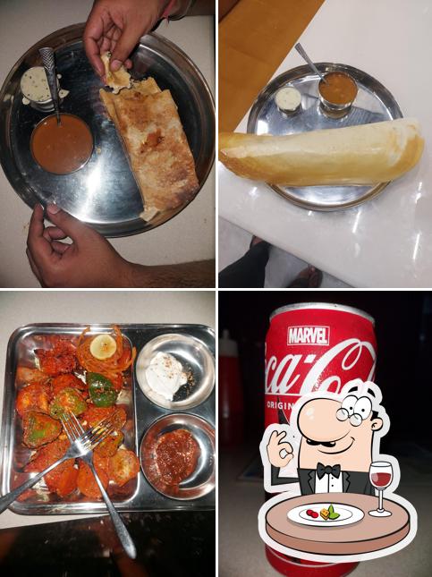 Food at Swami juice corner and misthan bhandar
