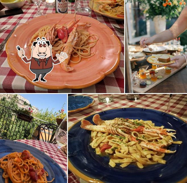 Platti al Trattoria Da Lorenzo
