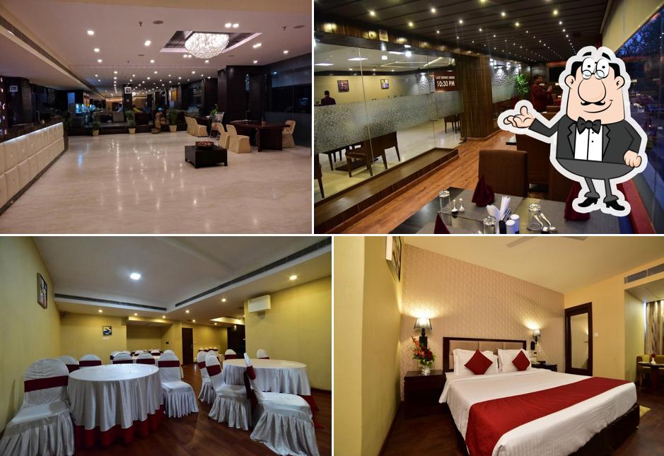 Take a seat at one of the tables at JIVA - Finest 4 Star Boutique Hotel