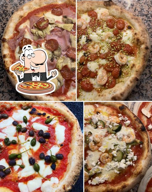 Prenditi tra le molte varianti di pizza