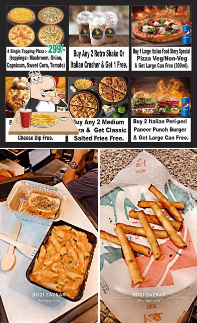 French fries at Bozi Zazrak