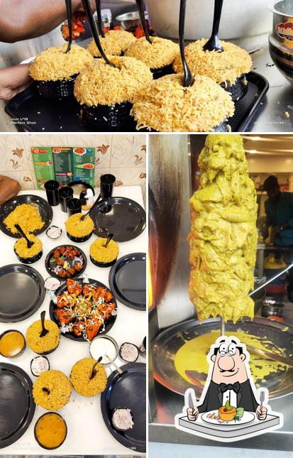 Food at KaaBa family restaurant