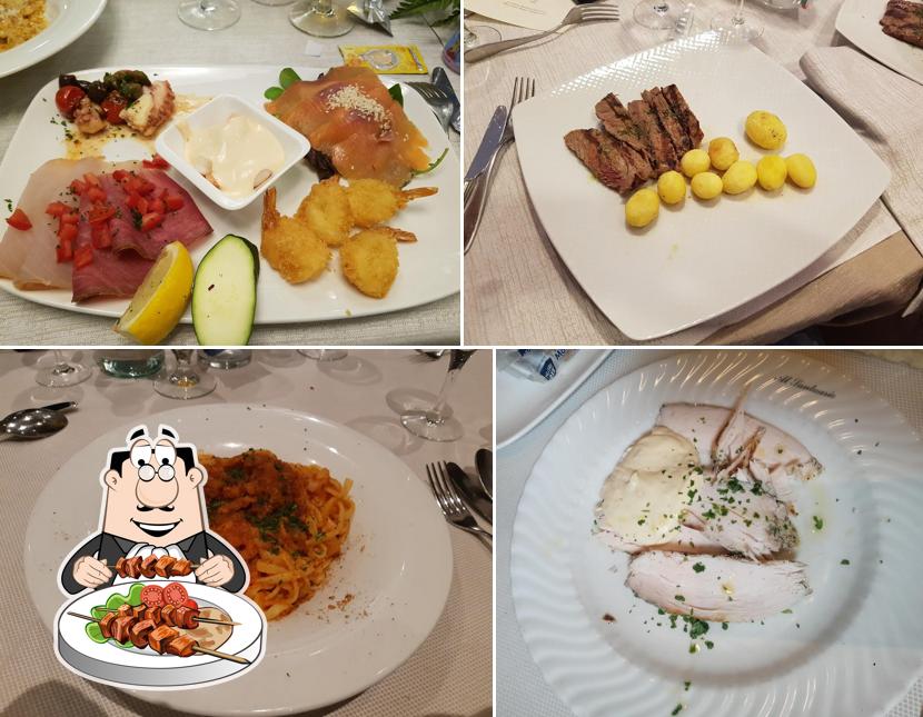 Platti al Ristorante Al Santuario