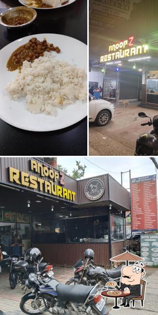 The exterior of Anoop Restaurant