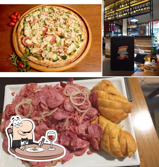 Platos en Bella Pizza