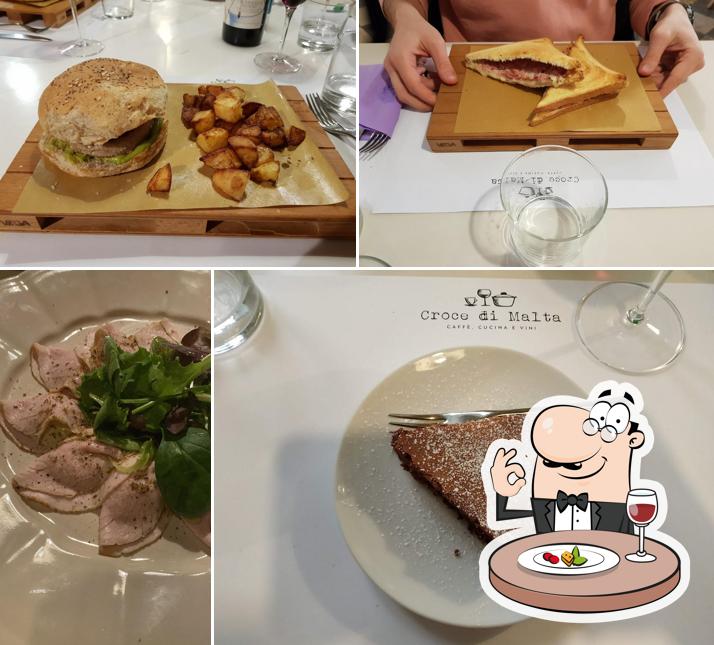 Cibo al Croce di Malta Caffè Cucina Vini