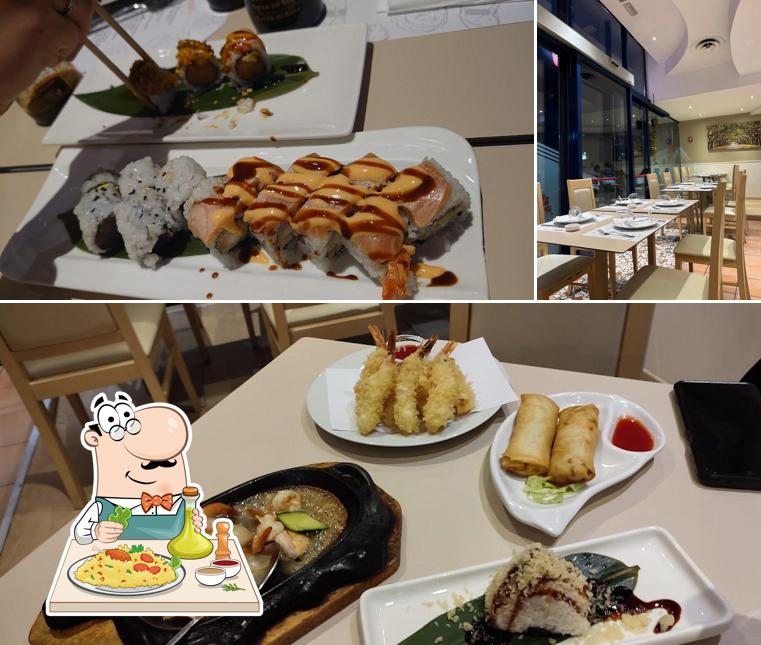 Tra le varie cose da Orchidea Sushi Restaurant si possono trovare la cibo e interni