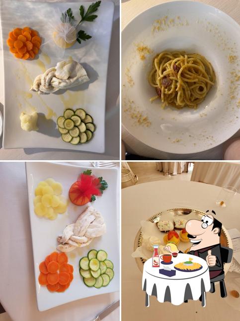 Piatto di formaggi al antica hostaria cavallino
