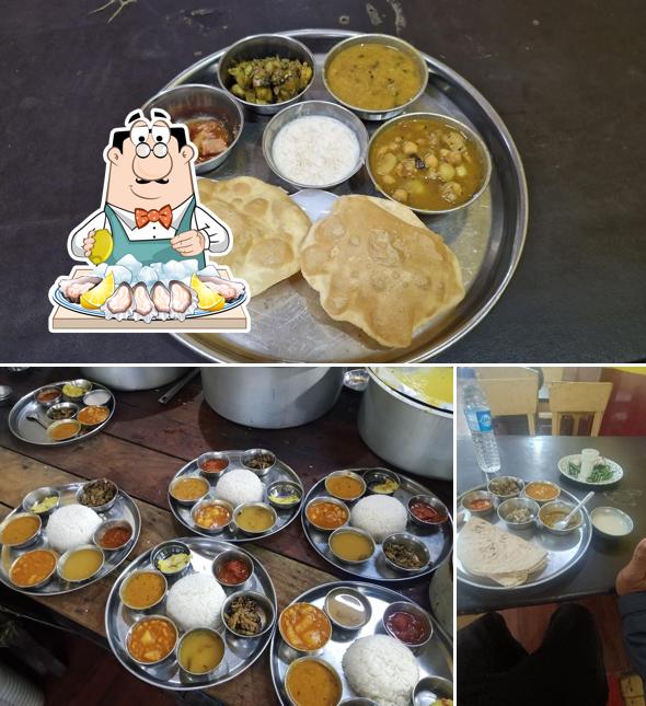 Oysters at New Biju Hotel