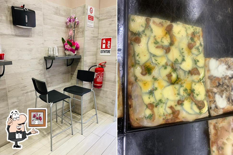 Gli interni di Pizza Pia