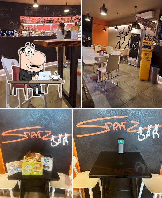 Gli interni di Spritz Bar
