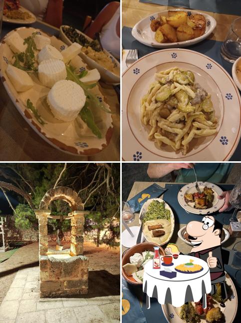 Piatto di formaggi al Brusca - Agri Trattoria