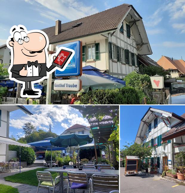 Guarda gli esterni di Gasthof Traube Mühleberg