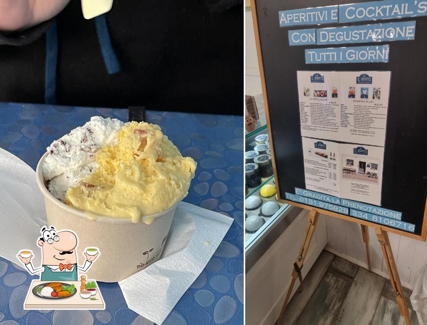 Platti al Il Quinto Gelaticceria di Mario Rizzo
