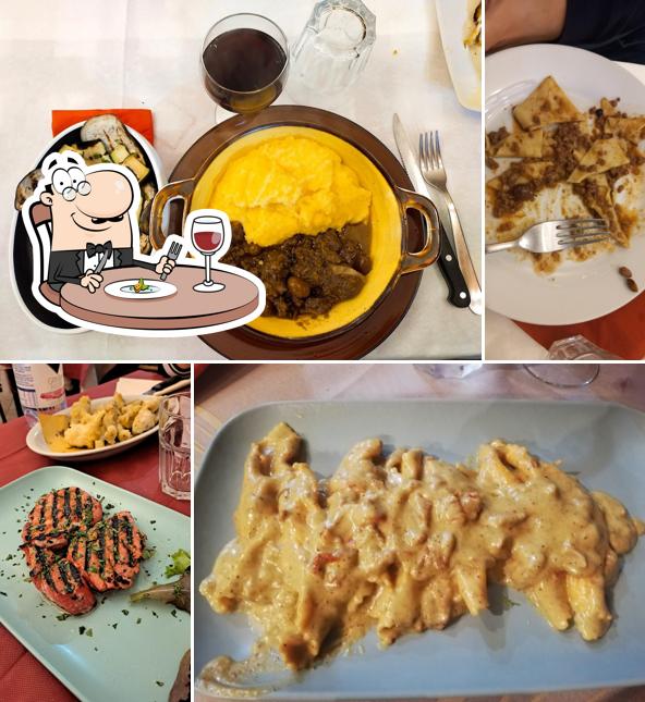 Cibo al Ristorante La Brusta - Sapori Rustici Toscani