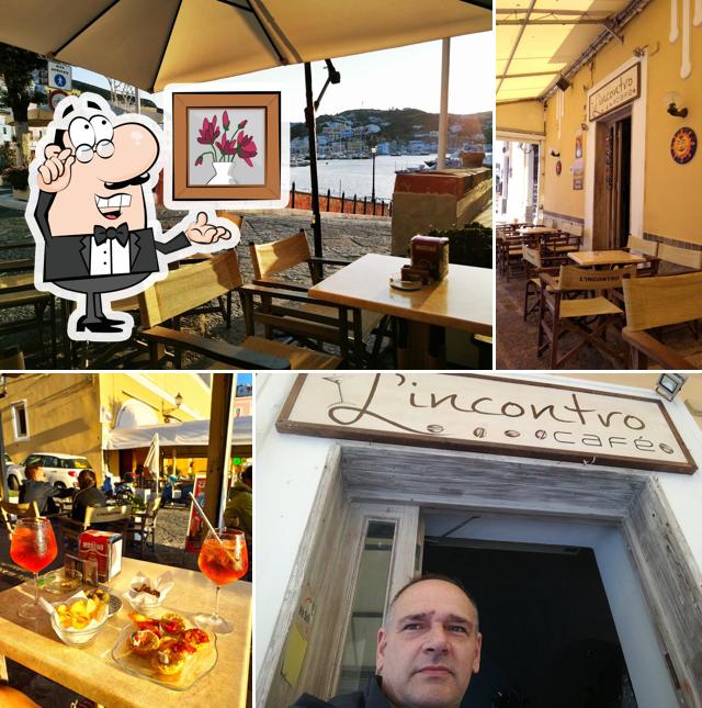 Gli interni di Aperitivi L' Incontro Cafè