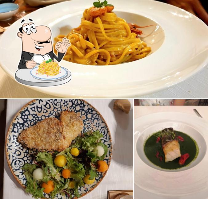Spaghetti alla carbonara al OroHolel/oroBistrot