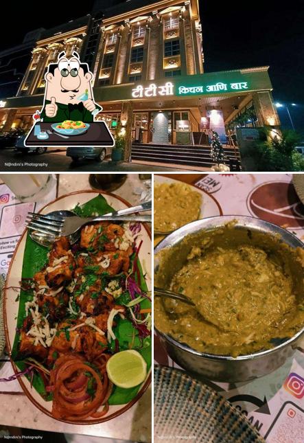 Among different things one can find food and exterior at TTC Kitchen & Bar