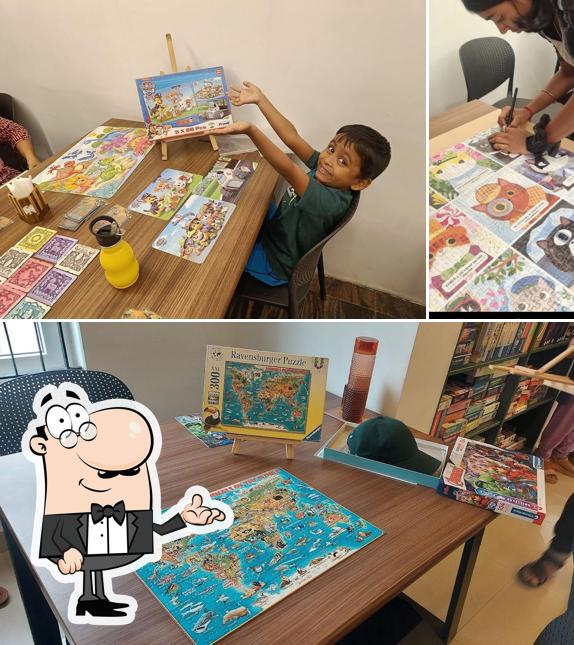 The interior of Untangle T Nagar - House of Puzzles & Board Games
