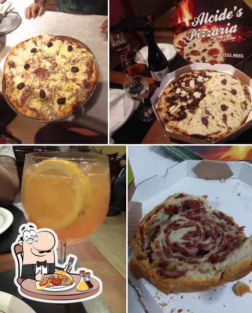 No Alcides Pizzaria, você pode degustar pizza