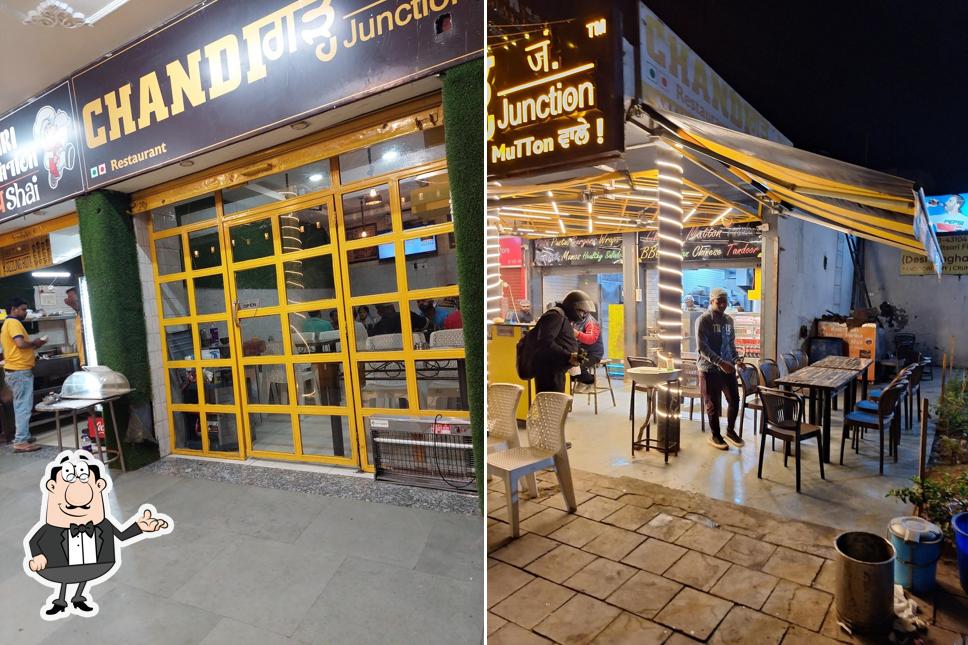 The interior of Chandigarh Junction Restaurant