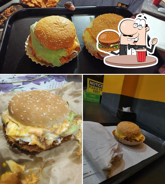 Get a burger at De Burger Time