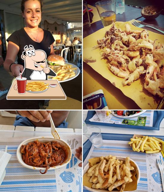 Patatine fritte al Bagno Rosa