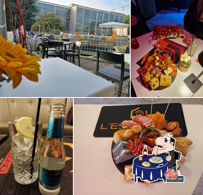 Sashimi al L'Esagono food & drink