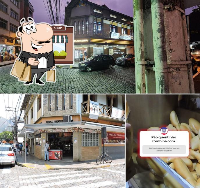 O exterior do Padaria Campesina