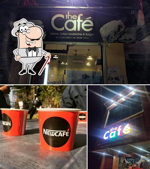 The exterior of The cafe