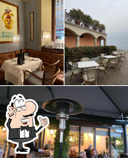 Dai un'occhiata agli interni di Harry's Bar