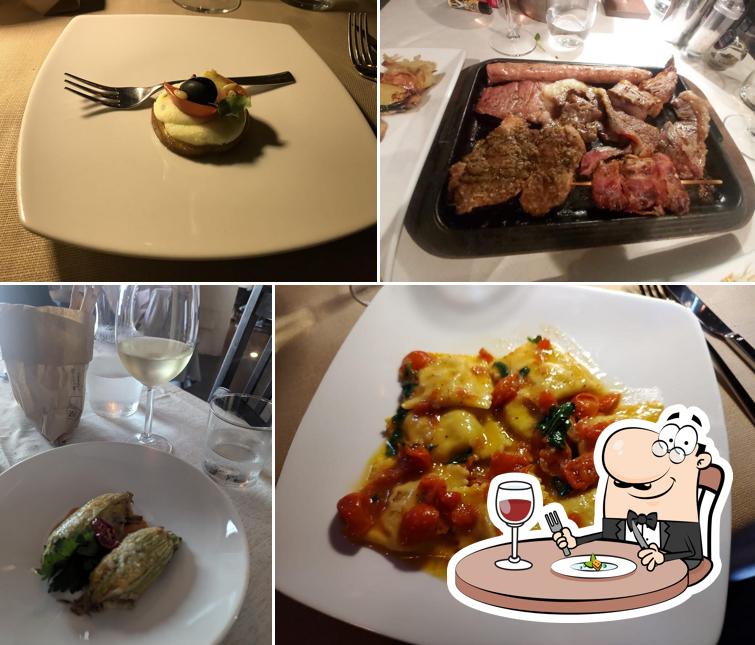 Platti al Ristorante Il Porfido