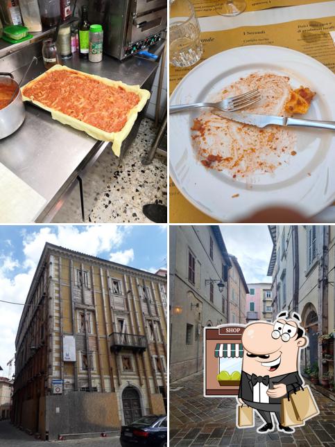 La foto della esterno e cibo di Noè Wine & Food