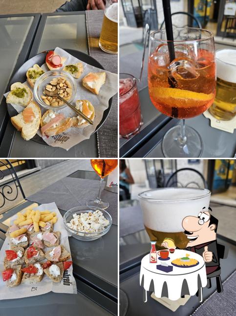 Piatto di formaggi al King Café