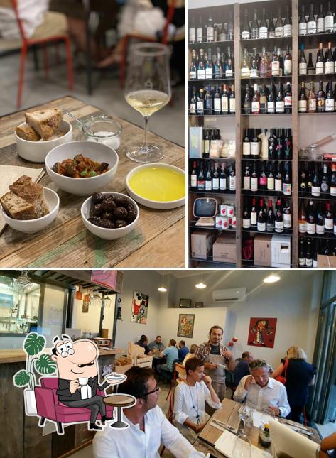 Gli interni di Mestè Vino e Fornelli Gli interni di Mestè Vino e Fornelli