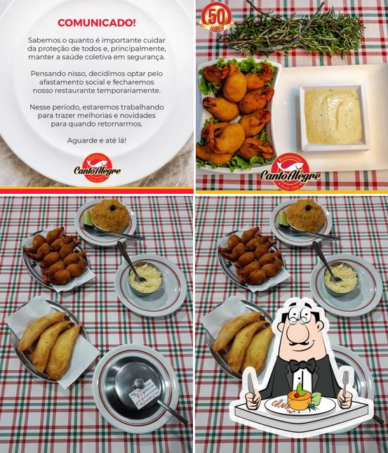 Platos en Restaurante Canto Alegre