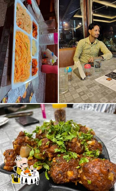 Among various things one can find food and interior at The Great Indian Cafe