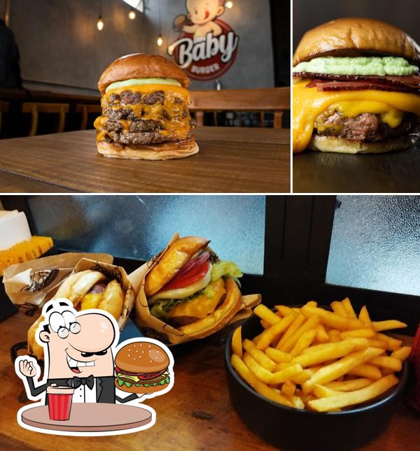 Baby Burger serve uma infinidade de opções para os amantes dos hambúrgueres