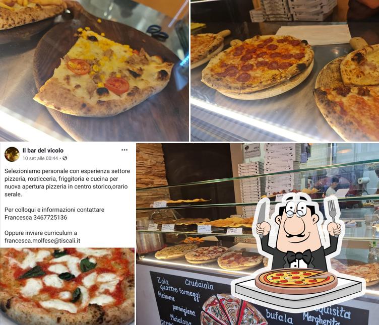 Ordina una pizza a Del Vicolo