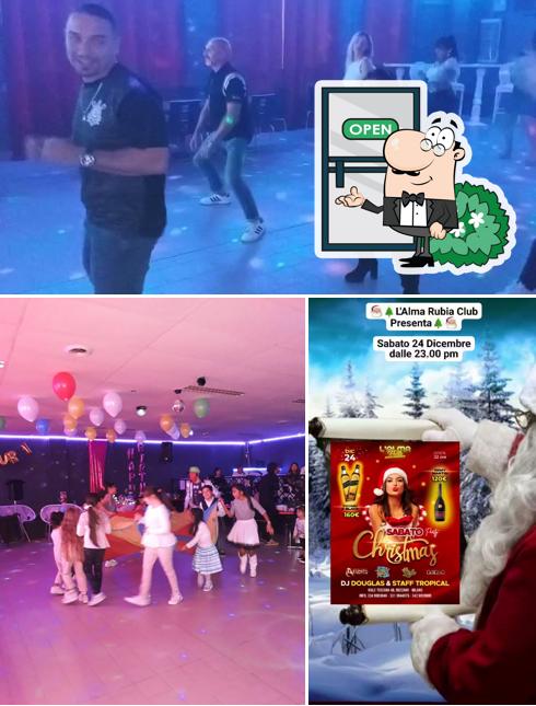 Gli esterni di L'Alma Rubia Latin Club