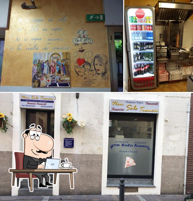 Gli interni di Pizzeria Trancio di Raffaello