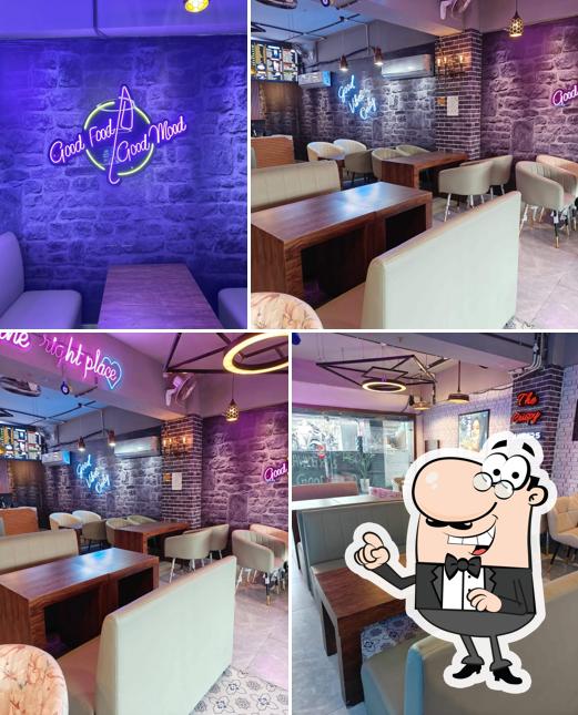 The interior of The Crispy Hawkers ( PPR Jalandhar )