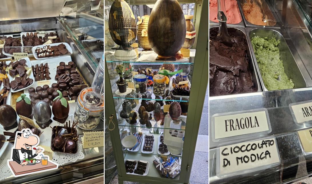 Platti al Gelateria Capriccio