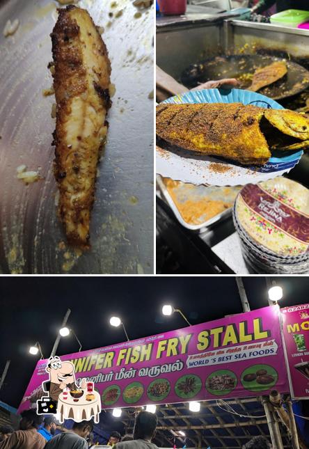 Meals at Jennifer Fish Stall